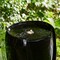 29.25"H Oversized Ceramic Pot Outdoor Fountain with LED Light, Includes Pump, Multiple Colors